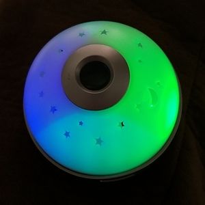 Multi-Colored Night light alarm clock